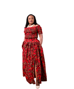 Ankara Royalty Two-Piece Set