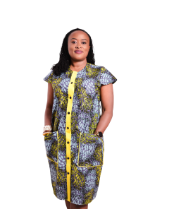 Ankara Shirt Dress