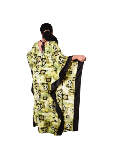 Silk butterfly dress