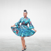 Ankara short dress