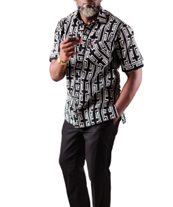 Ankara short sleeved shirt